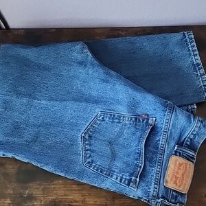 Mens Levi's Blue Jeans 550